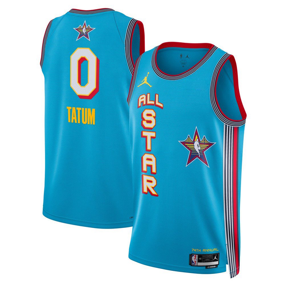 Jayson Tatum Jordan Brand Unisex Light Blue 2025 NBA All-Star Game Swingman Player Jersey-Pro Kit Vault | Brand New 26/27 Sports Jerseys